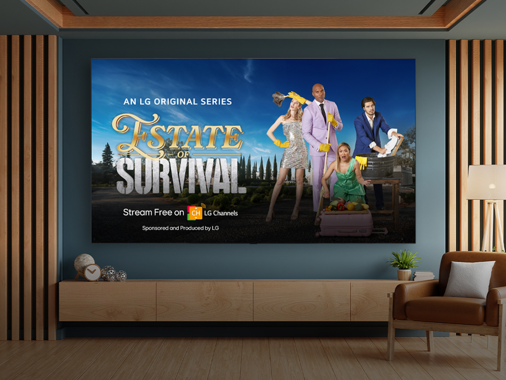ecran publicitaire LG CHANNELS