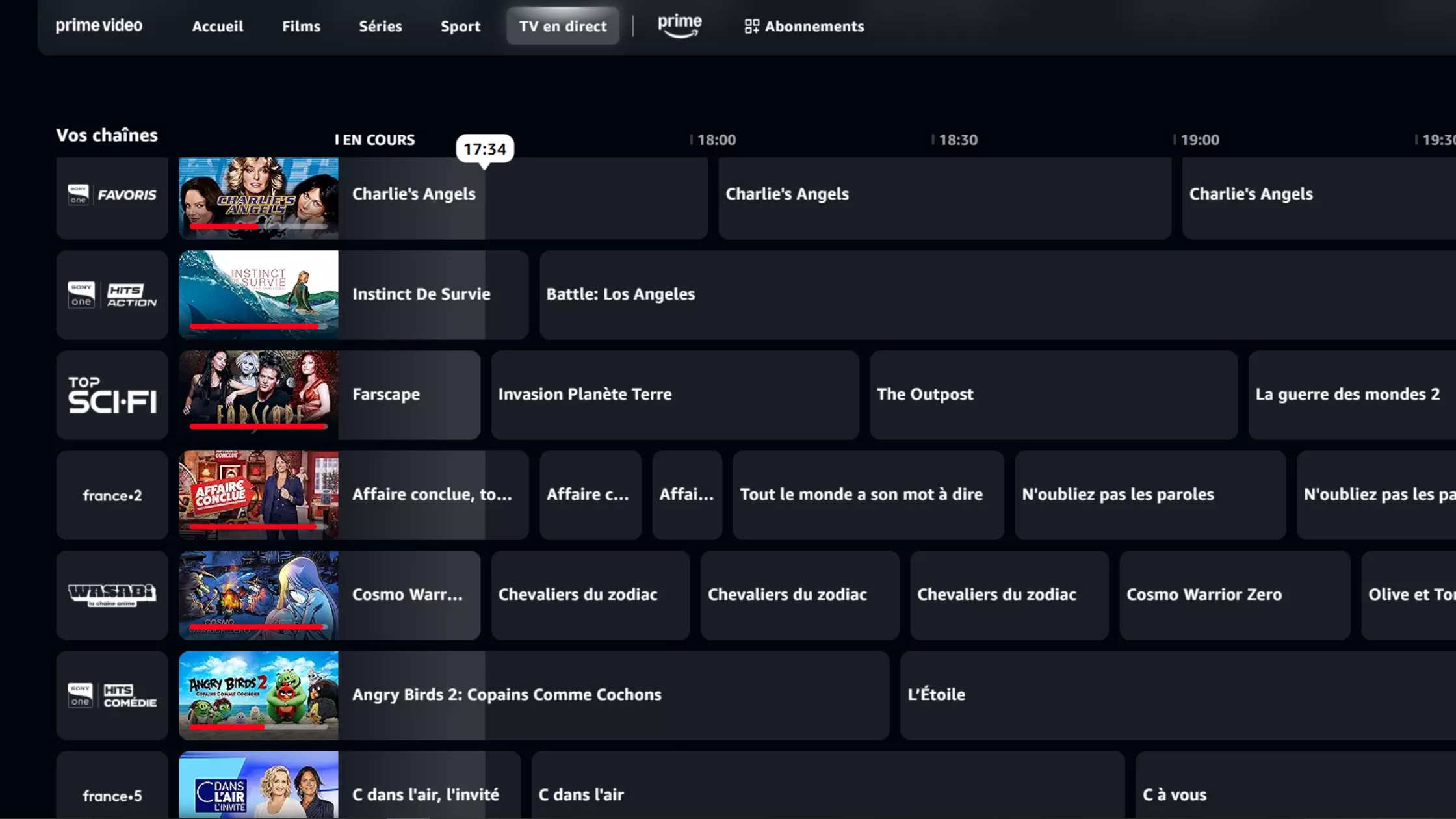 Amazon Prime Video renforce son offre avec quatre nouvelles chaînes FAST
