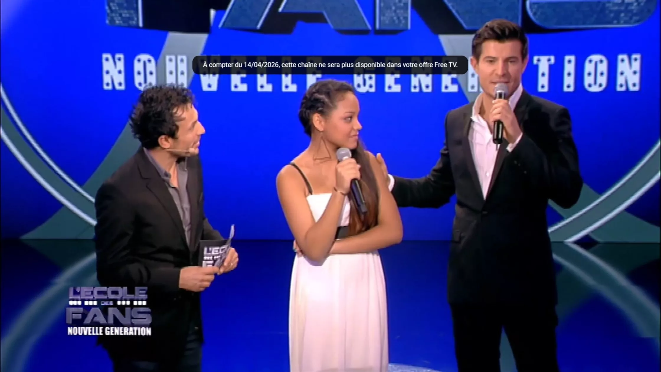 Retrait 5 chaînes fast Free Tv