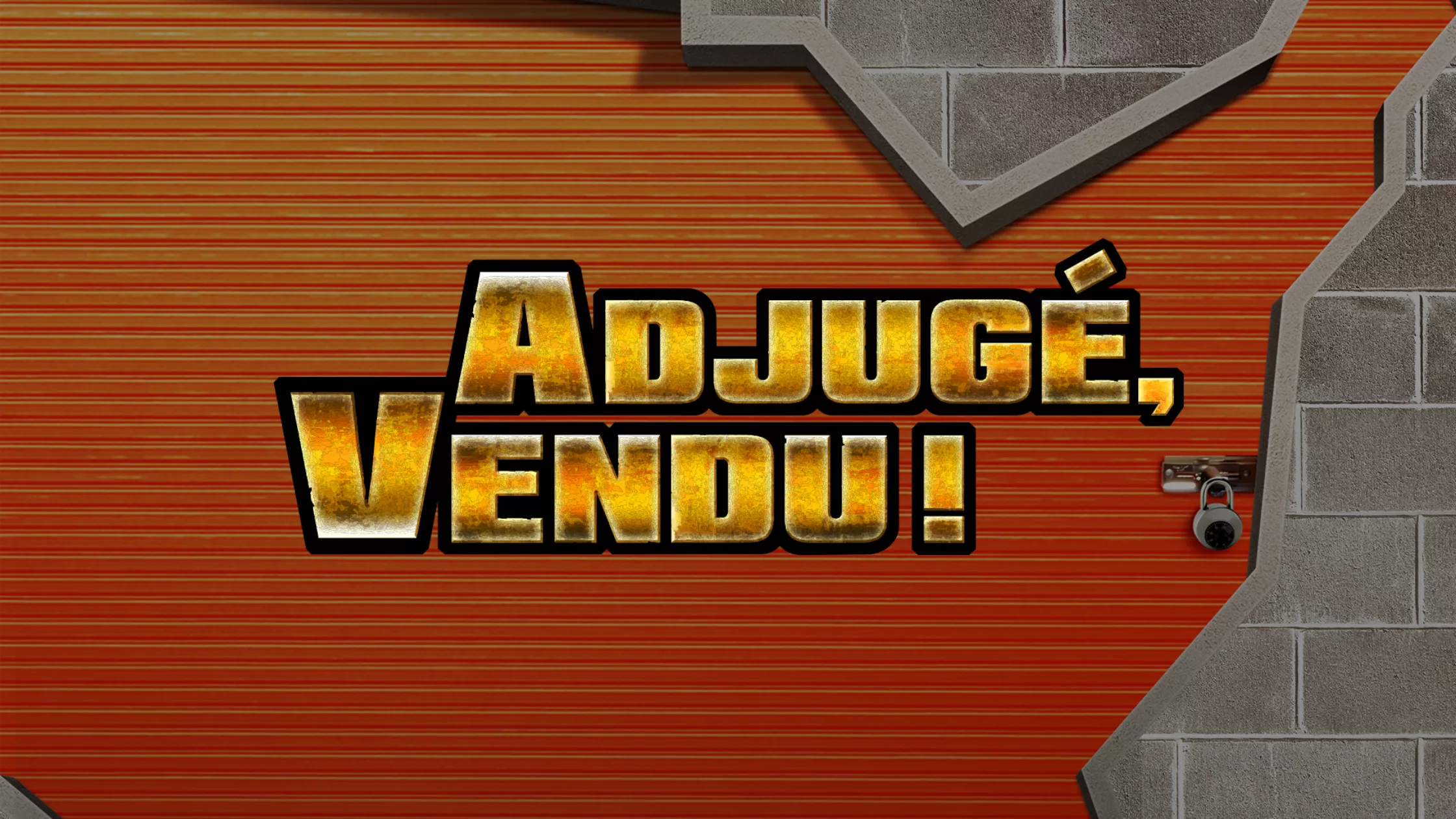 Adjugé, vendu !