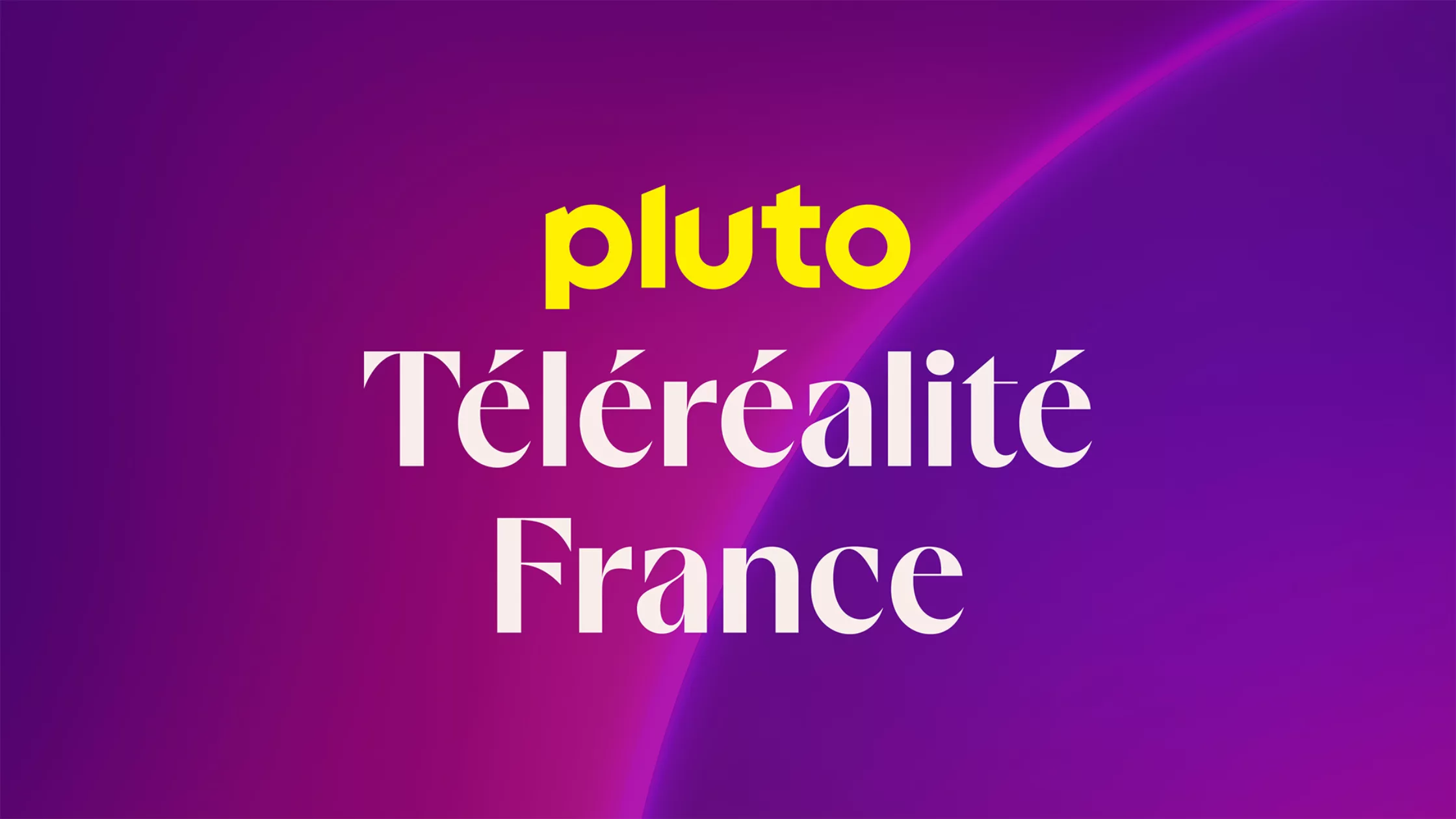 Pluto TV Téléréalité France